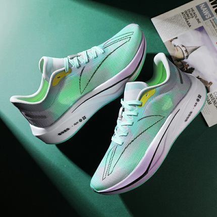 飞电4C碳板跑步鞋男夏季透气赤兔7pro减震跑鞋学生大童防滑运动鞋