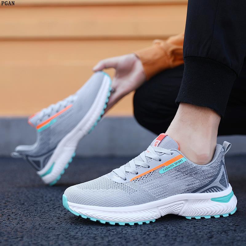 国潮新青少年跑步鞋初中生