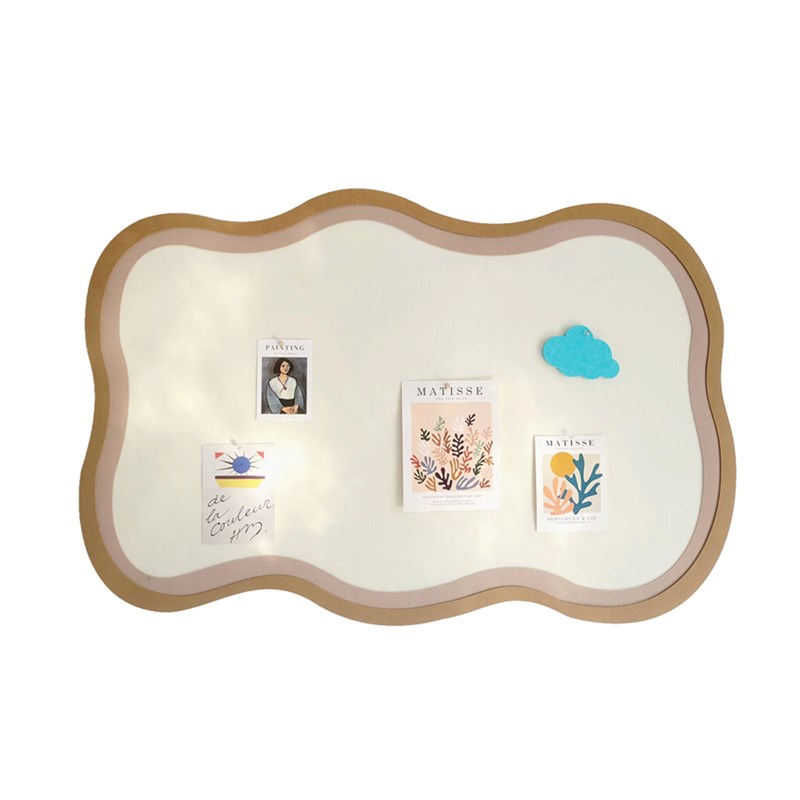 莫比乌斯毛毡板照片墙贴展示背景墙面软木留言板客厅卧室书桌装饰