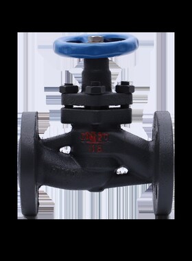 锅炉用高温法兰丝扣柱塞阀黑色截止阀U41S-16 DN1520 25 32 40 50