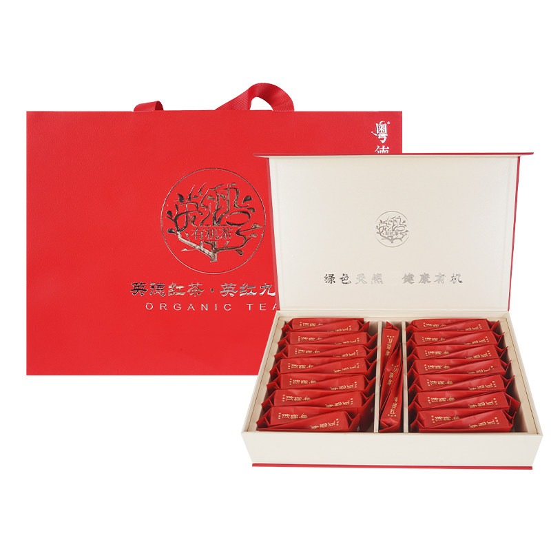 粤德红有机红茶2025年新茶茗茶英红九号礼盒  秋茶&middot;清欢150g礼盒