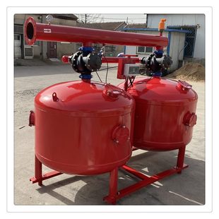 滴灌喷灌农用过滤设备砂石过滤器 甄选现货钢制反冲洗砂石过滤器