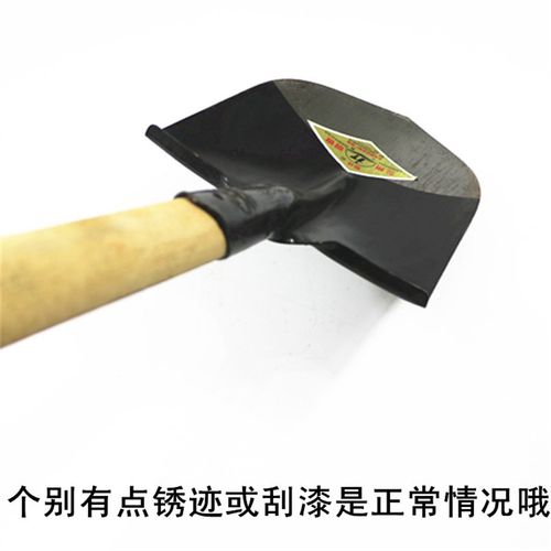 农用钢锹尖头锹铁锹铲子铁铲钢铲斗锹铁铲钢锹长木柄铁锹大钢铲