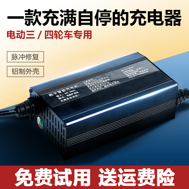 0v15电动四轮车电轿大功率充电器8V101872v100h电动汽车