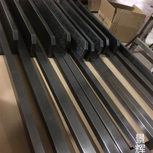 玻璃门拉手大门把手黑色框门欧式把手木门拉手祥云