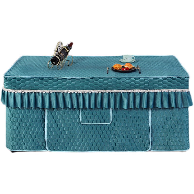 烤火罩电炉罩加厚取暖桌罩长方形烤火桌子罩茶几桌布冬季烤火被