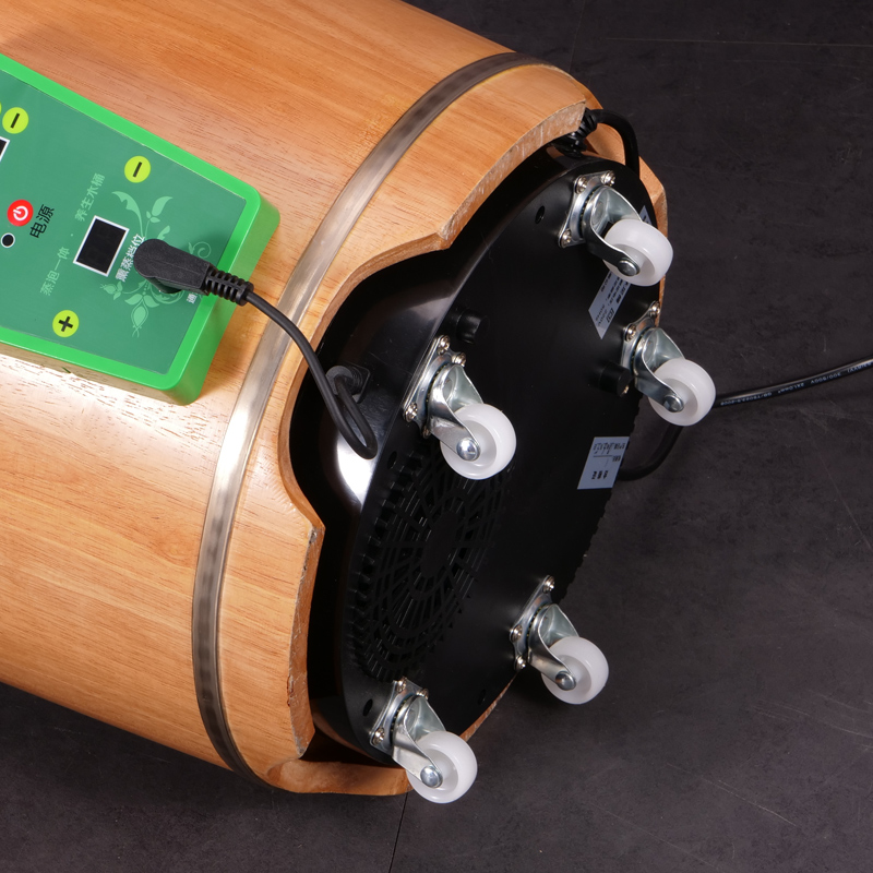 木风泡脚木桶加热恒温桶过小腿足浴洗脚木盆家用全自动高深木质盆