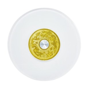 钢化玻璃家用餐桌转盘圆转盘旋转台转盘底座转盘酒店大圆转盘