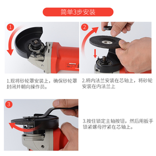 锐奇角99磨光机磨头机聚能磨切割机打磨雕刻抛光