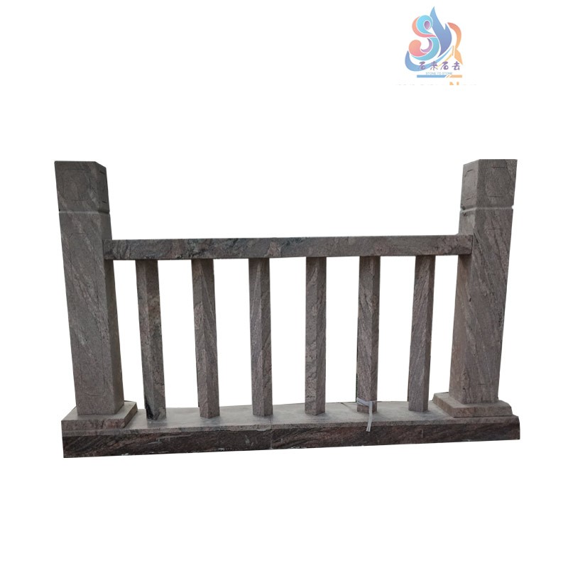 石雕栏杆花岗岩透空栏杆空雕室内外现代中式大理石护栏石围栏