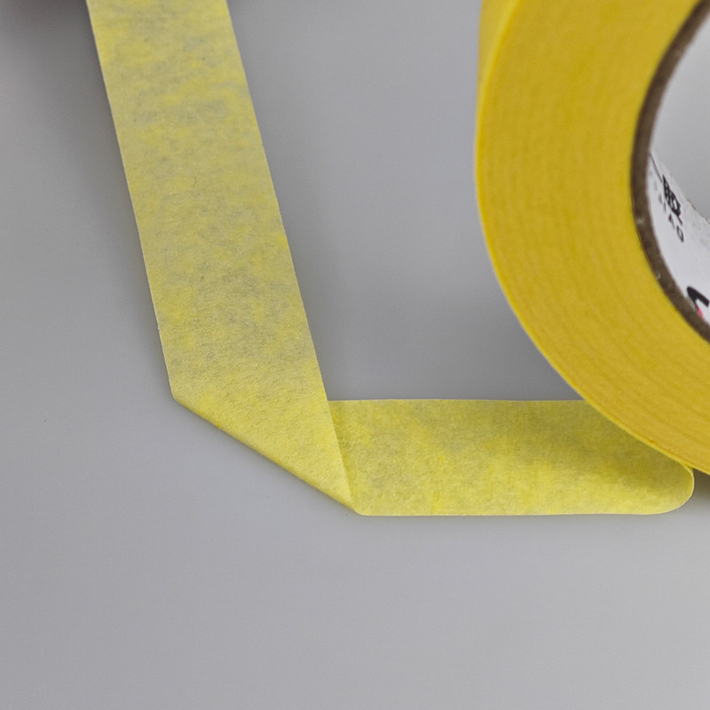 美纹纸胶带车库坡道地坪漆划线胶纸马路羽毛篮球场高粘标线分色纸