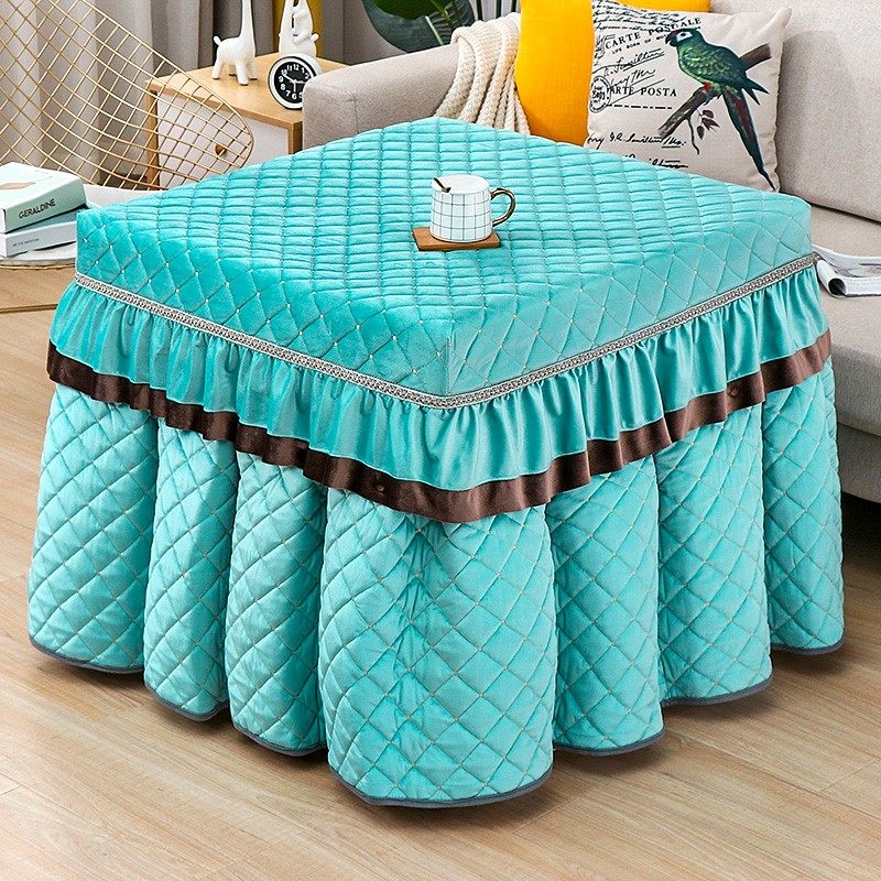 烤火桌子罩正方形加厚加绒电炉罩茶几取暖桌布罩冬季麻将机围罩,居家布艺,烤火罩,淘宝优惠券,粉丝福利购,淘宝优惠卷