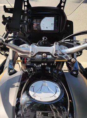 适用  改装钛尺码方向阻尼器支架车把防抖动