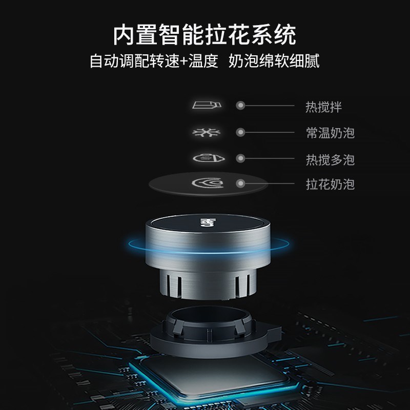 Hero小艺奶泡机电动全自动打奶泡器小型家用牛奶发泡咖啡奶泡杯