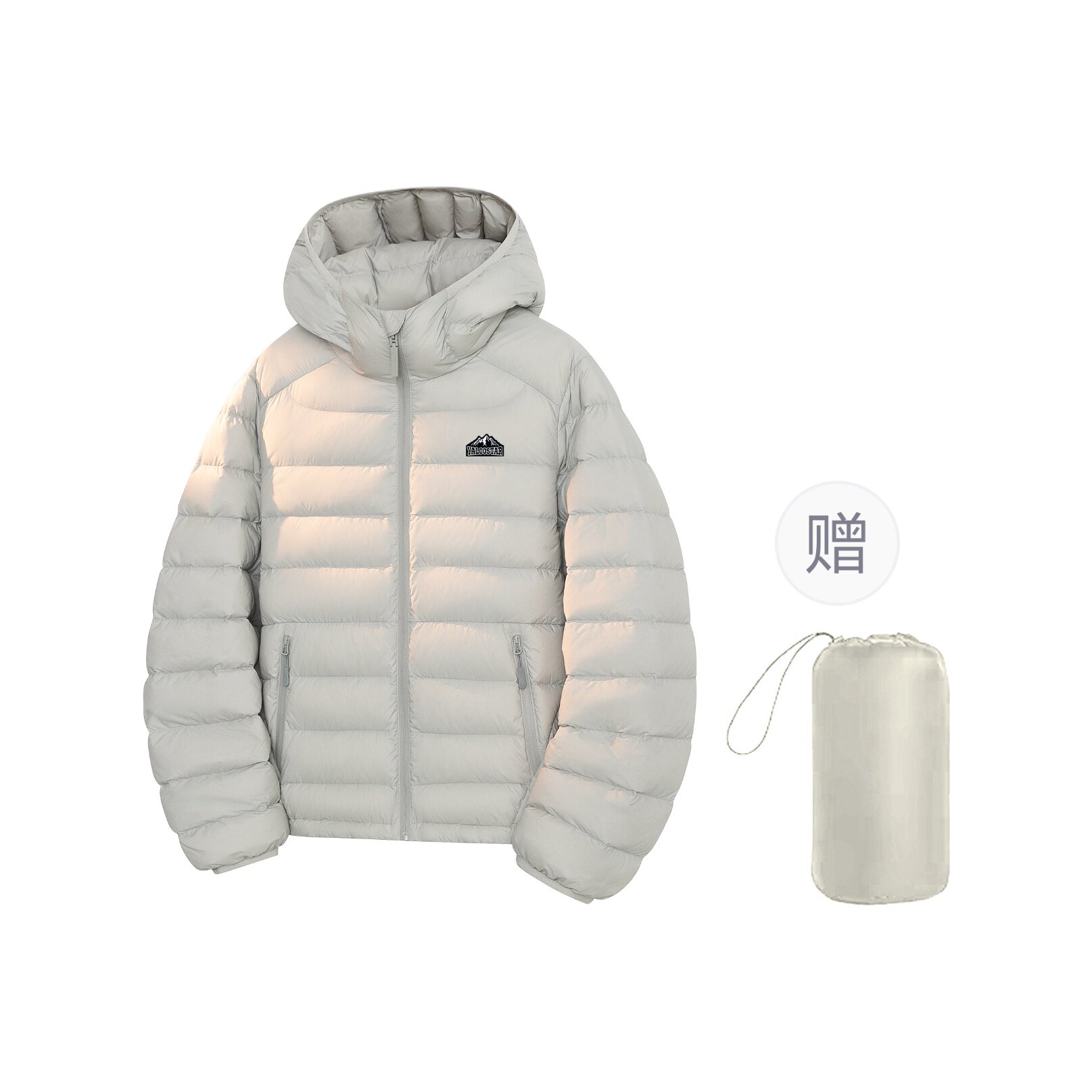 【鹅绒服】雅鹿排骨羽绒服修身