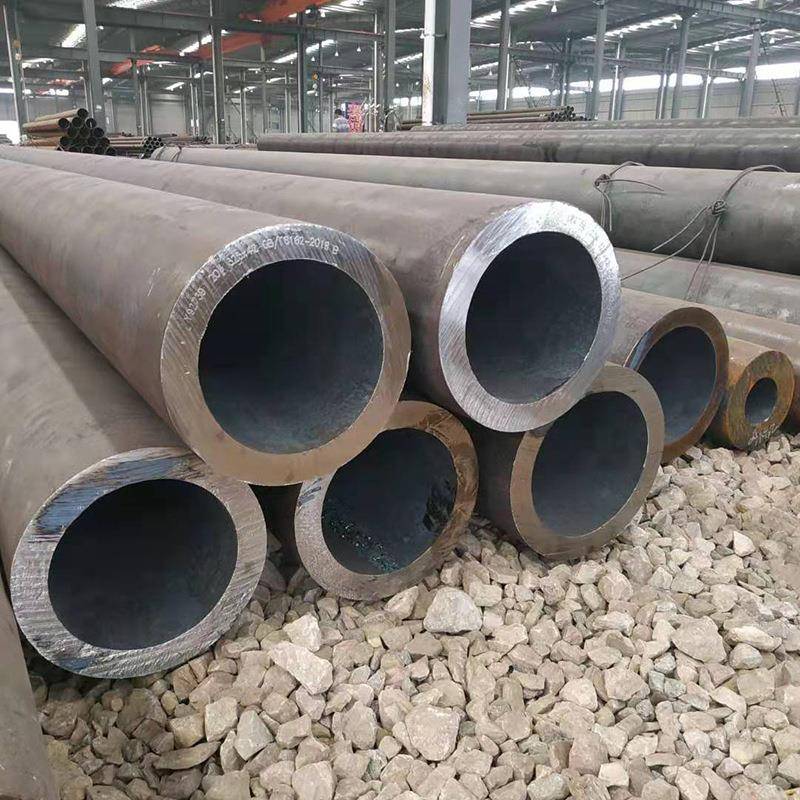 厂家现货Q355D/E大口径无缝钢管机械设备用切割零售热轧钢管