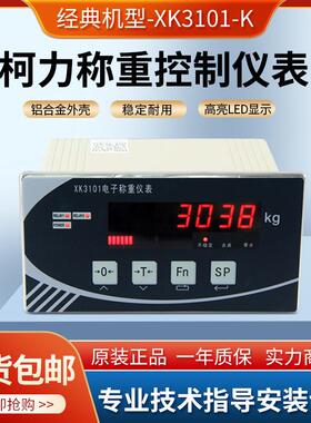XK3101-K控制仪表定量包装漏斗称重显示器3101N重量控制仪表