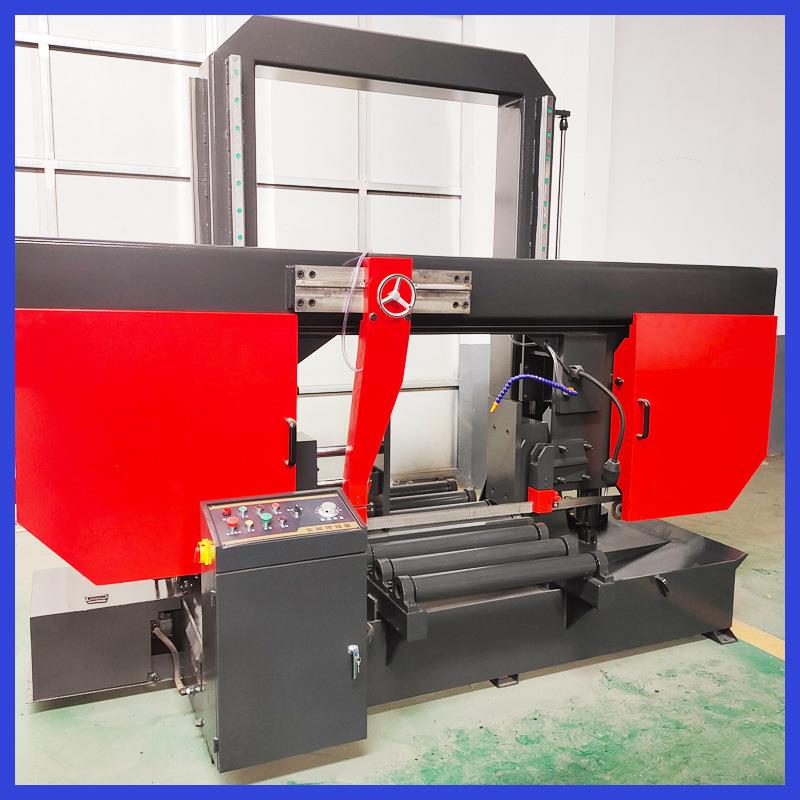 带锯床GY4280龙门液压半自动带锯床2米送料架