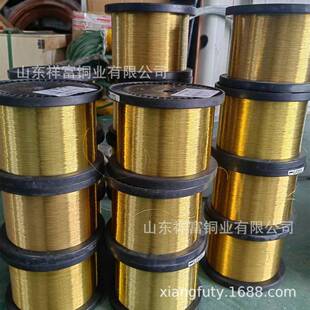 H62黄铜丝工艺品黄铜扁线退火C2680黄铜线材光亮黄铜丝软态硬态