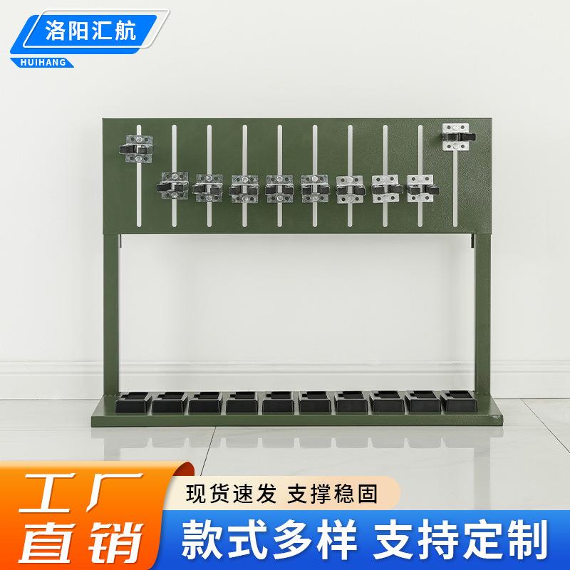 便携式枪柜橡胶枪架95/95-1/03/81/56式礼宾金属部训练器材展示架