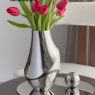 豪华样板房 饰客厅饰品插瓶访问 Mole斯堪 纳维亚简单软装