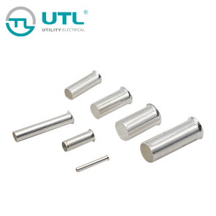 紫铜材质 插针冷压端头 EN管型裸接线端子 欧式