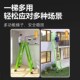 梯子伸缩铝合金字梯便携升降工程梯室内