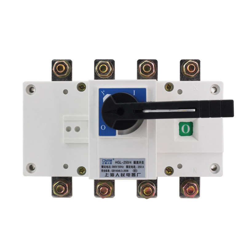 HGL-63A 100A 160A 250A 400A 630A 隔离开关 3P/4P 负荷开关