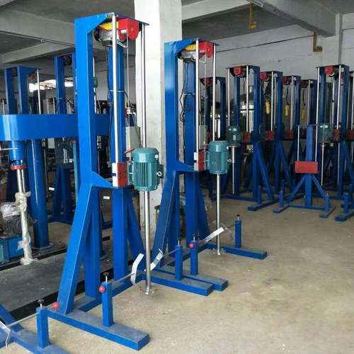 变频调速电动分散机可升降化工液体原料混合搅拌机简易搅拌设备