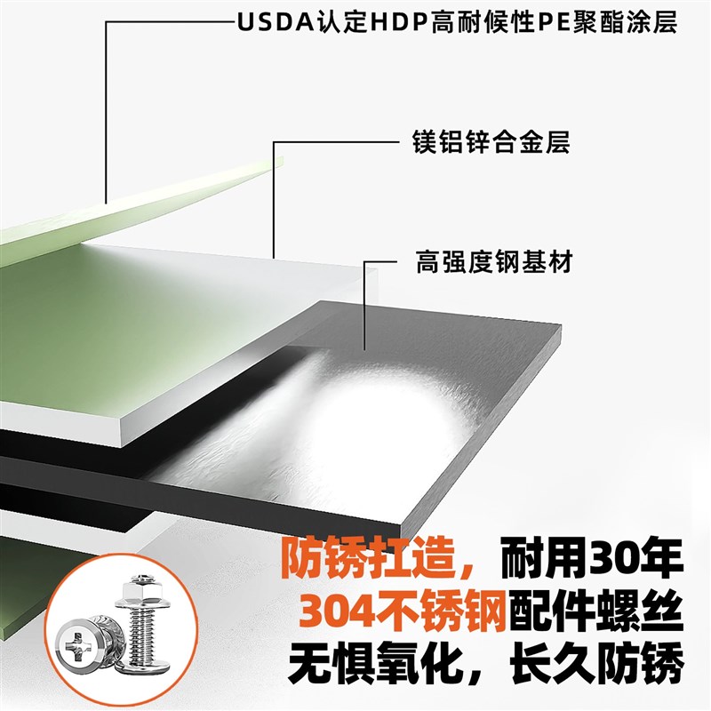 花箱阳台不锈钢白色花盆轻奢高级感家用铝合金花园造景布置种植箱