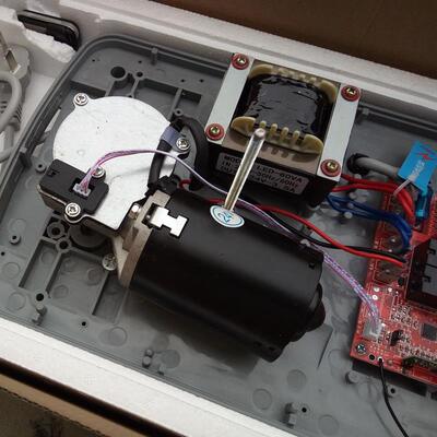 上海驰豹遥控开门机CHIBAO翻版门电动门自动门开门器代替款