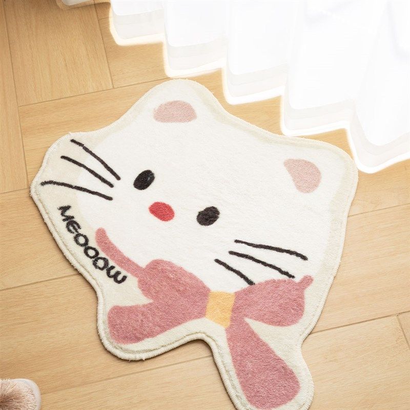 卡通仿羊绒地毯客厅卧室吸水防滑地垫进门爱小狗入户门垫床边毯,居家布艺,床边毯,淘宝优惠券,粉丝福利购,淘宝优惠卷