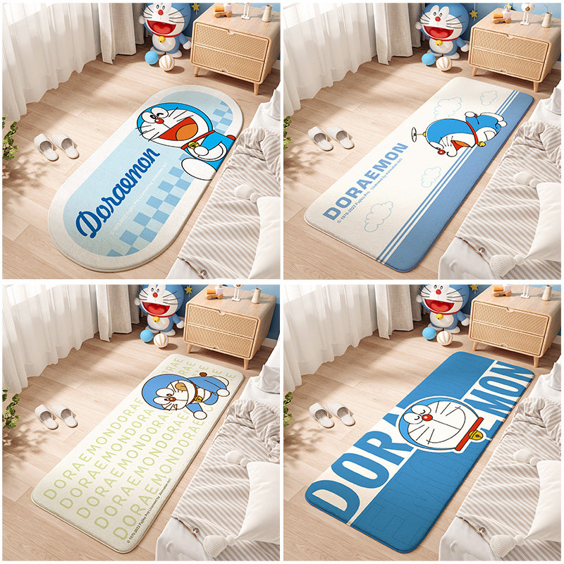 大江卧室地毯哆啦梦房间床边毯儿童卡通地垫客厅茶几毯床前毛毯,居家布艺,床边毯,淘宝优惠券,粉丝福利购,淘宝优惠卷