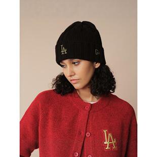 New Era纽亦华2025早秋新款针织帽简约保暖毛线帽子运动14726414