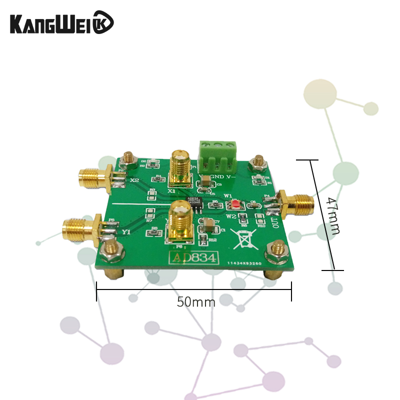 D8 四象限乘法器模块 信号调理 功率控制 二倍频倍频器 0MHz