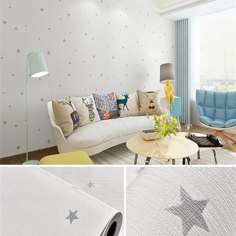 加厚贴墙纸自粘家用防水d立体墙贴素色家用客厅卧室墙面装饰壁纸