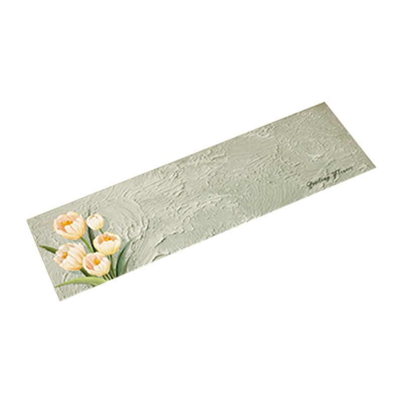 花卉奶油风楼梯踏步垫免胶自粘防滑台阶静音垫家用实木楼梯地垫