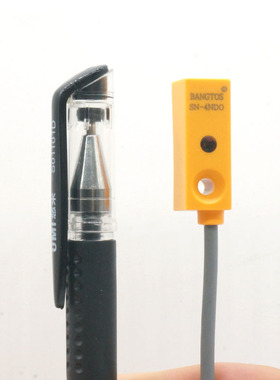 方形微型金属感应接近关三线NNN常限位传感器N