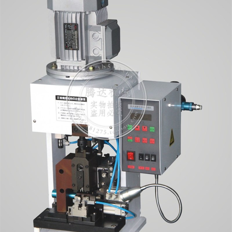 腾达公司直销超静音连剥带打端子机剥打机剥皮打端子一次完成