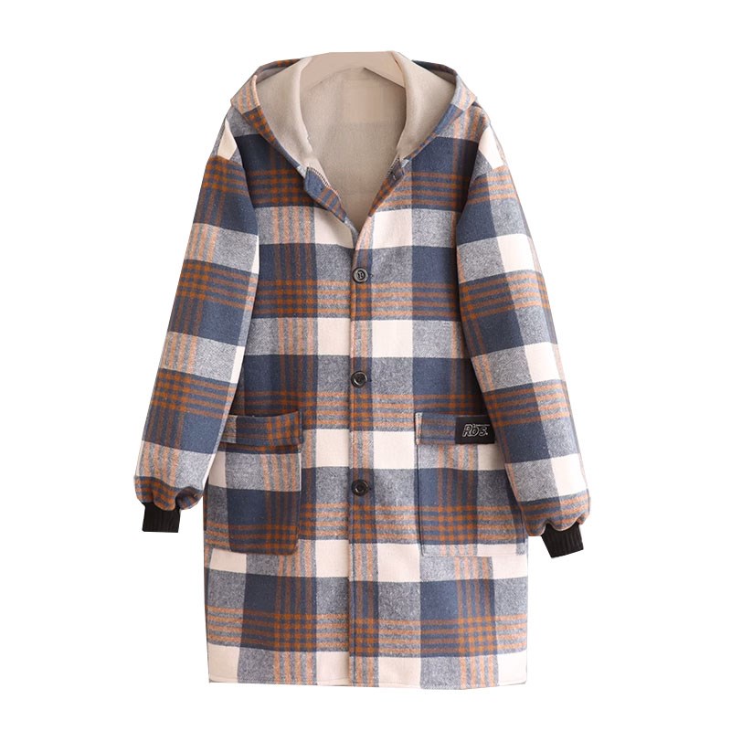 时尚加绒加厚保暖工作外上班秋冬新款外穿男女罩衣简约大人围裙