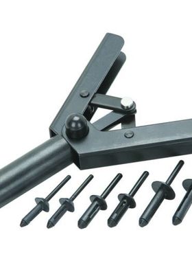 41PC 手动迷你铆钉枪组套工具Rivet gun with poly rivets set