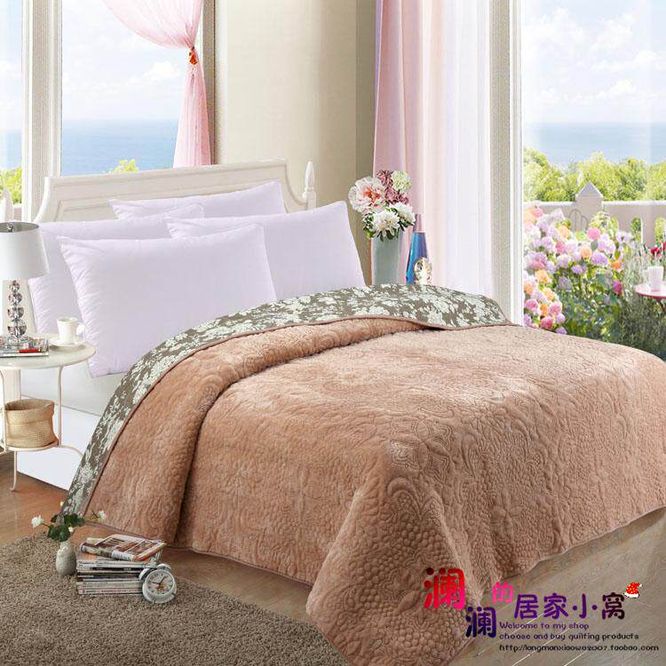 高档秋冬加厚法兰绒毛毯双人床单床垫床盖加厚毛毯盖毯两面四季用,床上用品,床单,淘宝优惠券,粉丝福利购,淘宝优惠卷