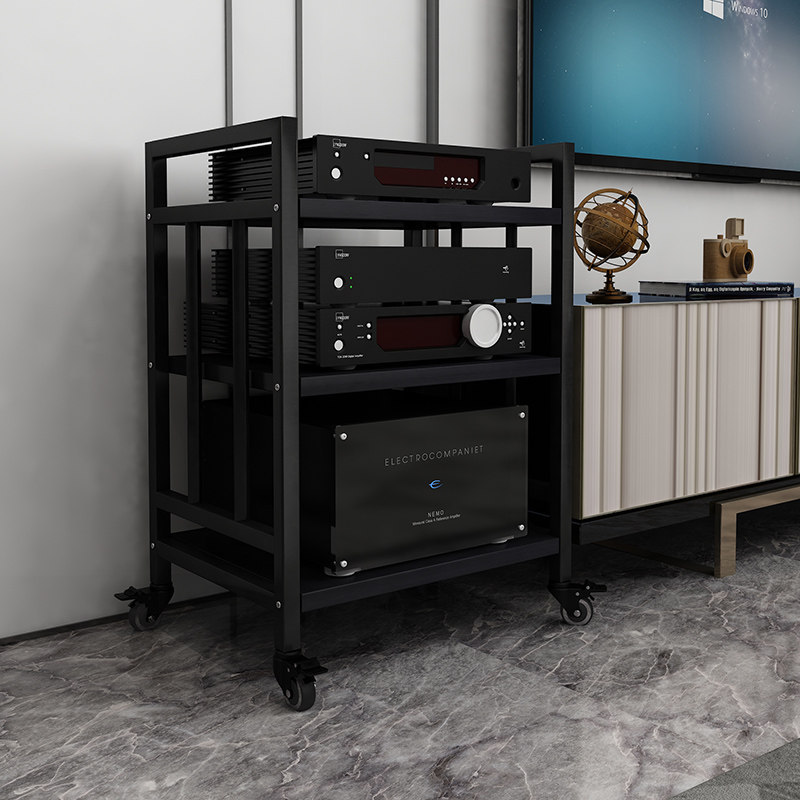 多层功放机架机柜可移动CD胆机影音室器材设备柜金属木质功放柜子,影音电器,音响脚架/机架,淘宝优惠券,粉丝福利购,淘宝优惠卷