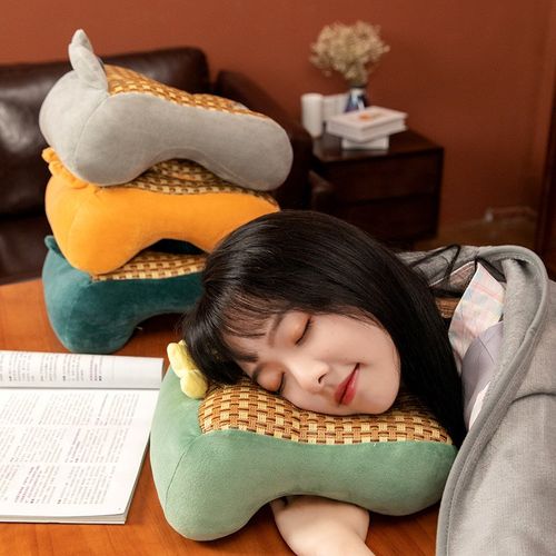 凉席午睡枕趴睡枕小学生专用趴趴枕儿童睡觉抱枕办公室午休神器夏