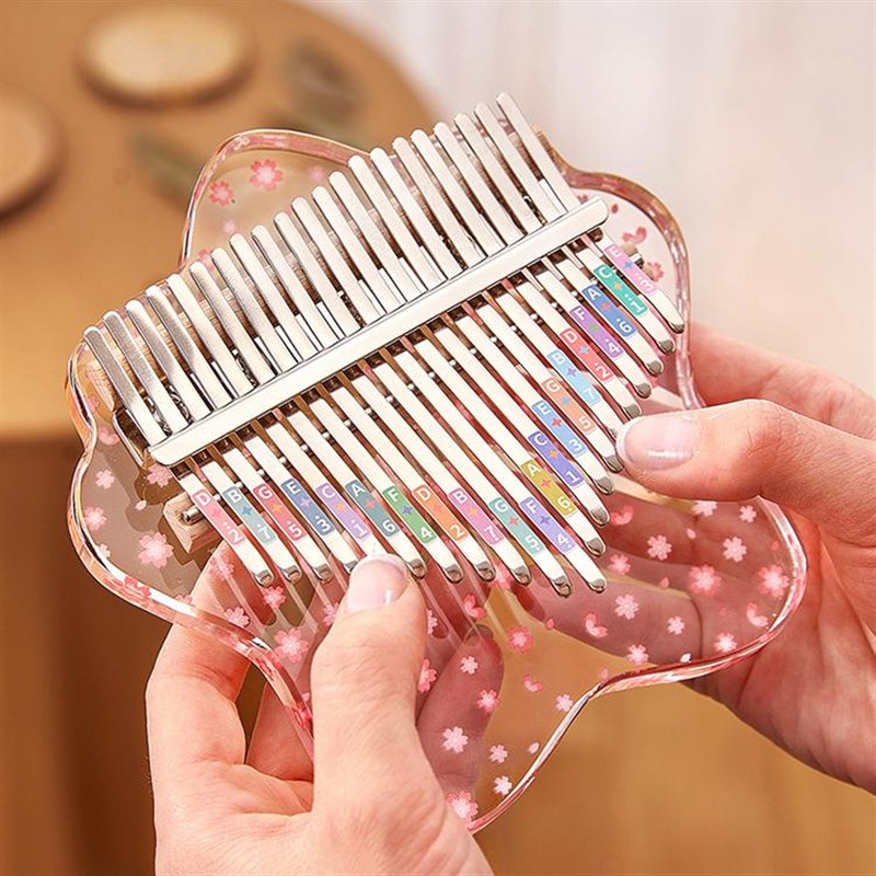 zani17音水晶拇指琴专业演奏级卡林巴琴五指钢琴21初学者小众乐器