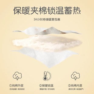 秋装 新生儿婴儿连体衣秋冬新款 薄棉初生儿女宝宝夹棉保暖衣服52码