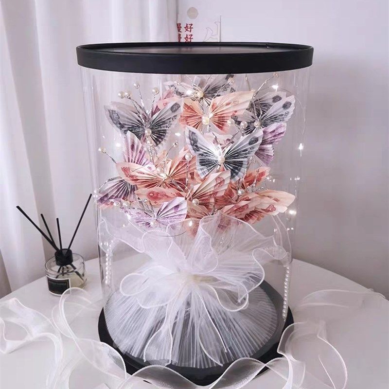 创意diy蝴蝶有钱花花束材料包装创意礼盒生日礼物送闺蜜女友父母,鲜花速递/花卉仿真/绿植园艺,卡通花,淘宝优惠券,粉丝福利购,淘宝优惠卷