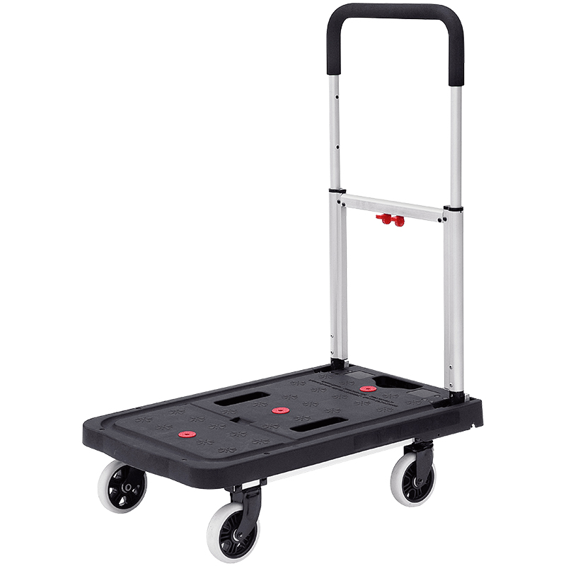 顺和折叠平板车推车便携野营搬运手拉车搬家拉货车载小拖车手推车