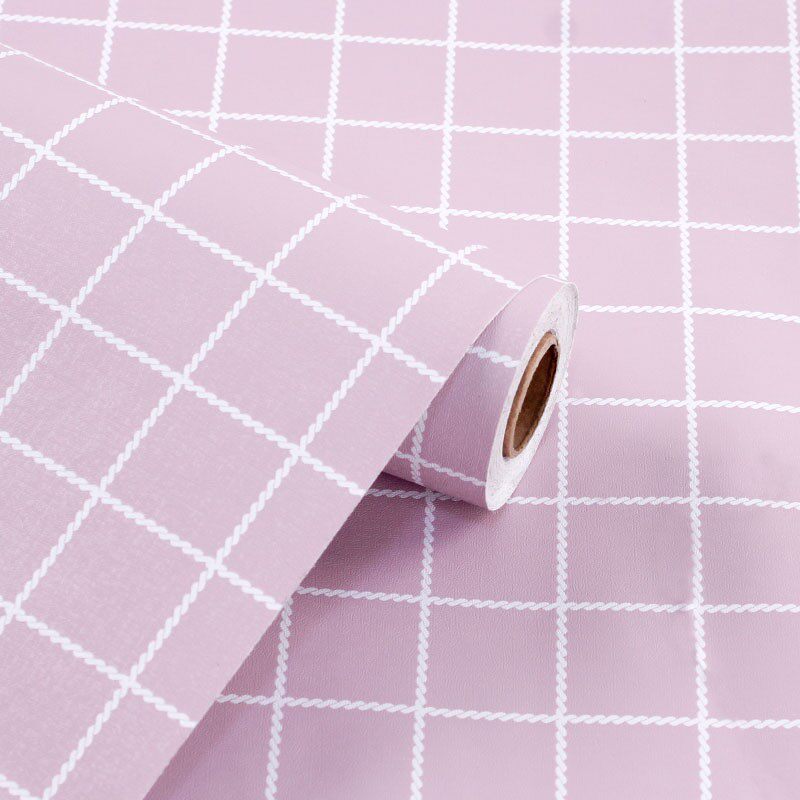 自粘墙纸复古墙田园碎自壁纸卧室装饰客厅奶茶即时防水