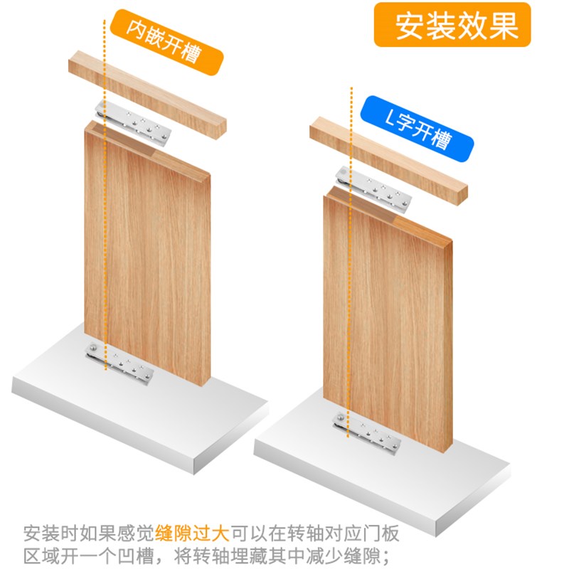 隐形门不锈钢铰链合页加重型偏心转轴旋转门轴暗藏上下合页天地轴